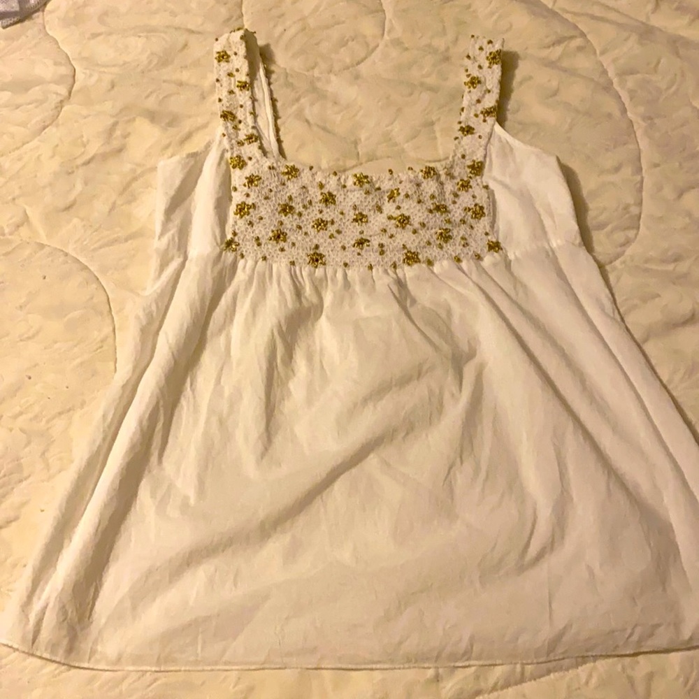 Embroidered boho top